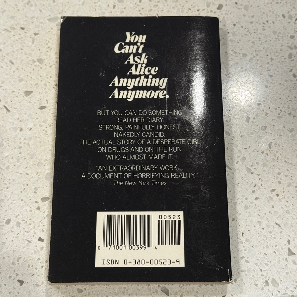 "Go Ask Alice" A Real Diary, by Anonymous Book Paperback Brand New - Picture 2 of 3